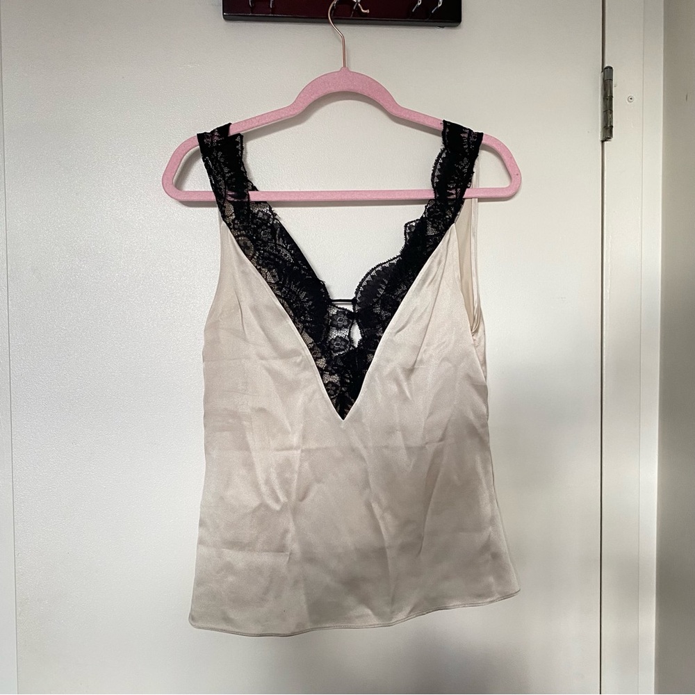 MNG 100% SILK CAMISOLE TOP - NEW